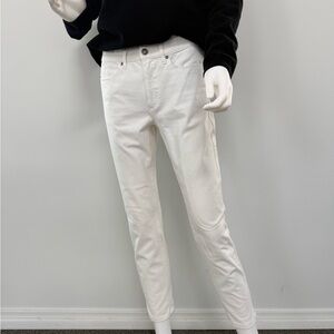 Escada Sport White Slim Straight Jeans